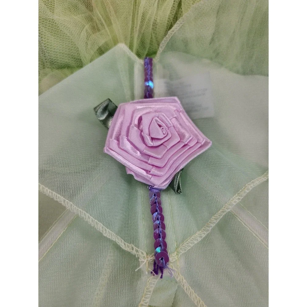 Tinkerbell Princess Tinker Bell Fairy Pixie Fancy Dress Halloween Child Costume